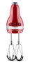 KitchenAid 5KHM6118 EER Batteuse-mélangeuse 6 vitesses avec batteurs flexibles - Rouge